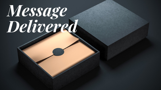 direct mail message delivered